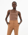 Miami Cropped Knit Top