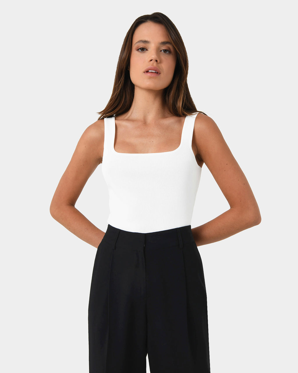 Miami Cropped Knit Top