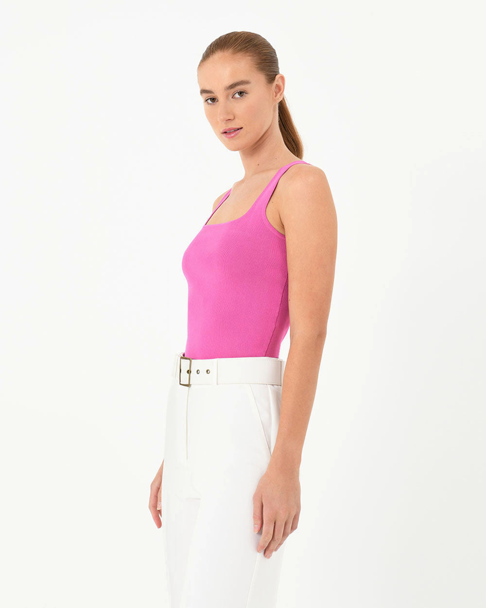 Miami Cropped Knit Top