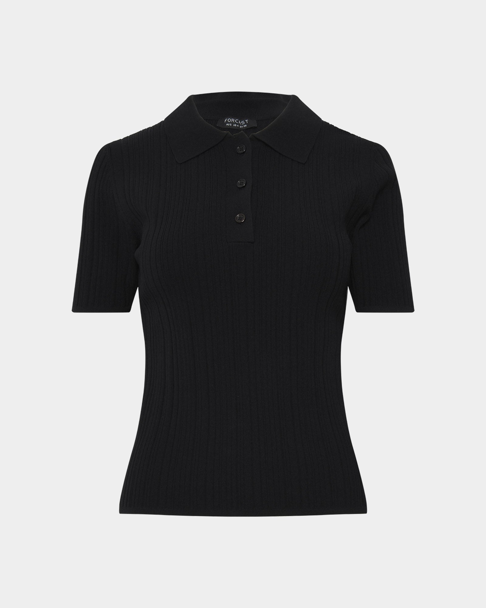 Cosette Rib Polo Knit