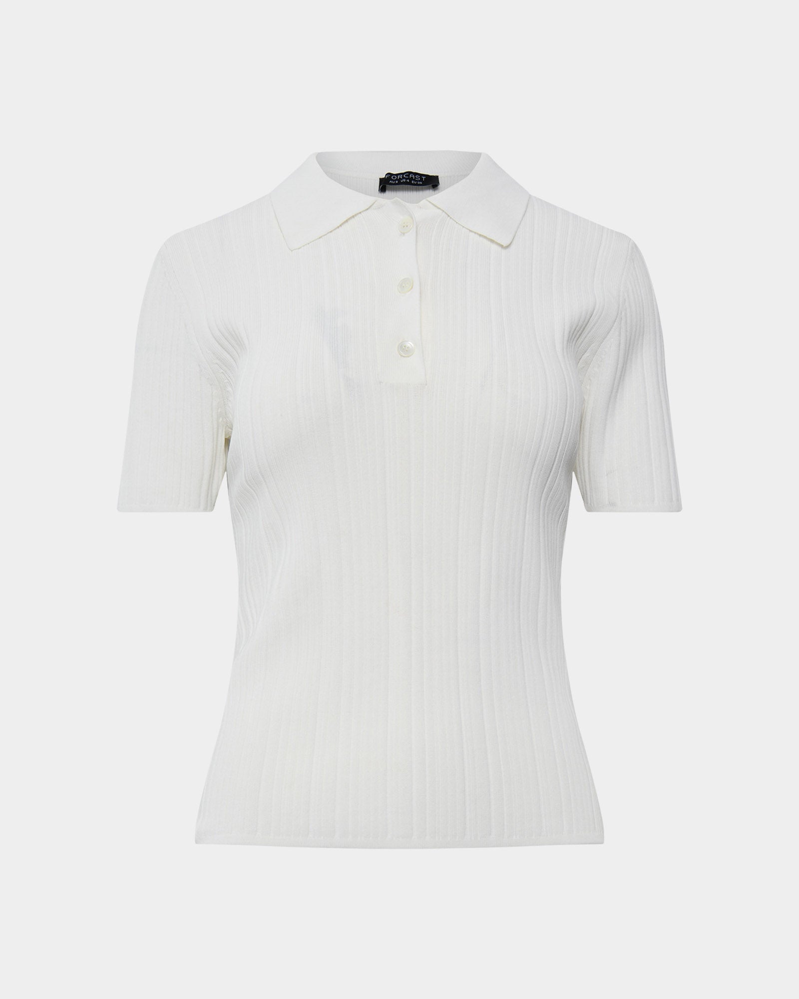 Cosette Rib Polo Knit