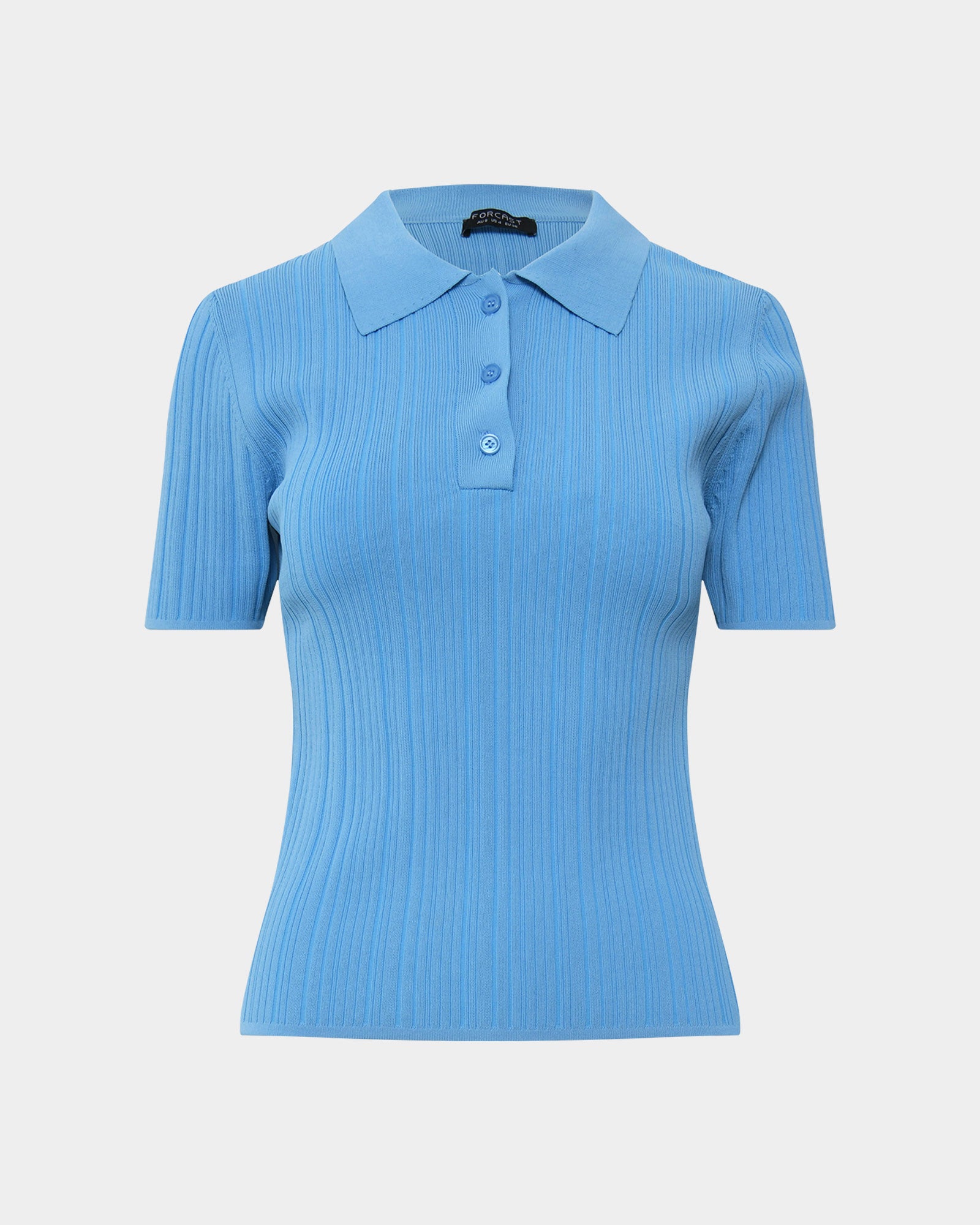 Cosette Rib Polo Knit