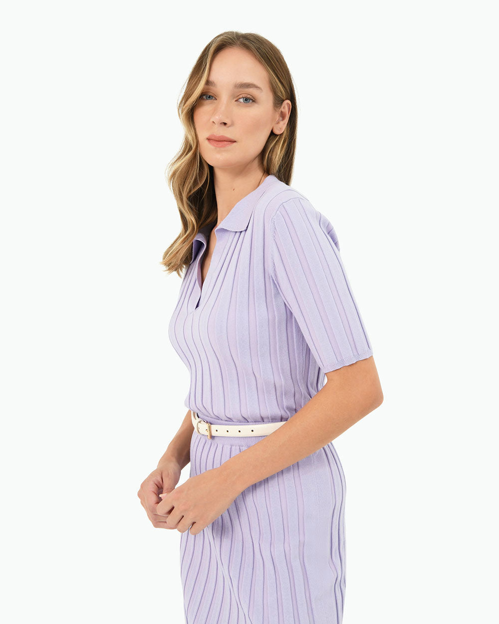 Manhattan Polo Knit Top