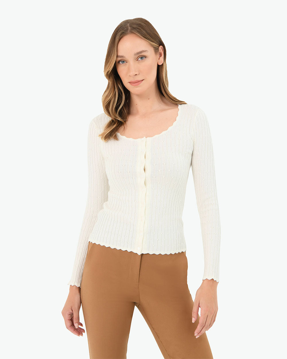 Kasey Scoop Knit Top