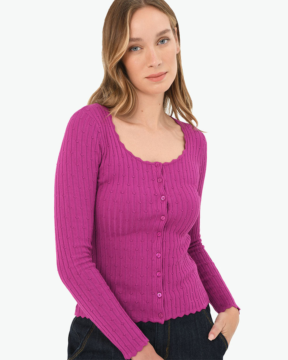 Kasey Scoop Knit Top