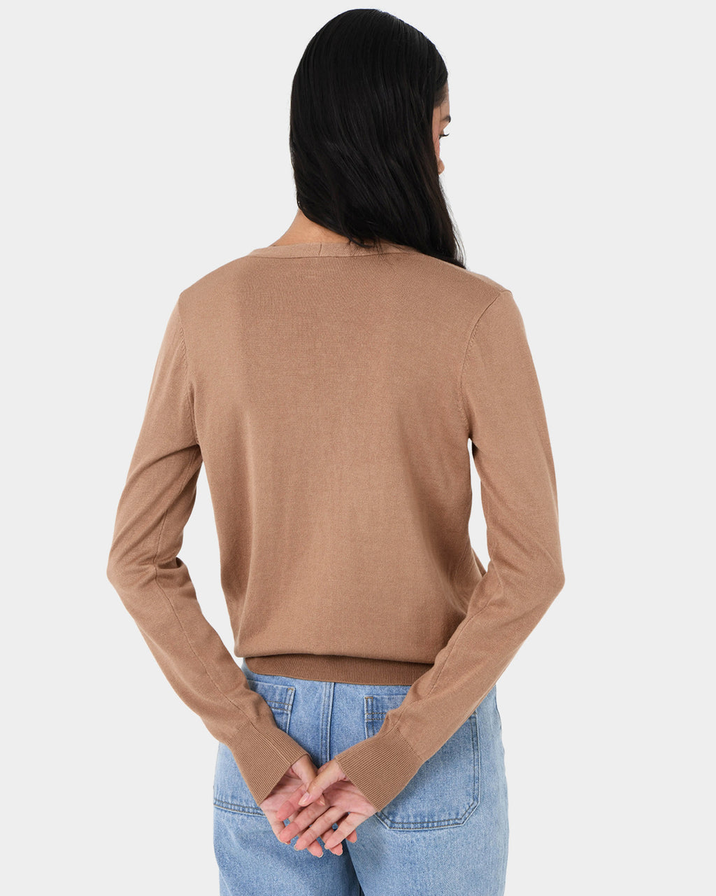 Nicolette V-Neck Knit Cardigan