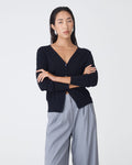 Nicolette V-Neck Knit Cardigan