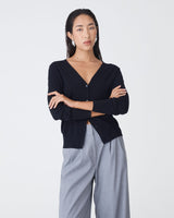 Nicolette V-Neck Knit Cardigan