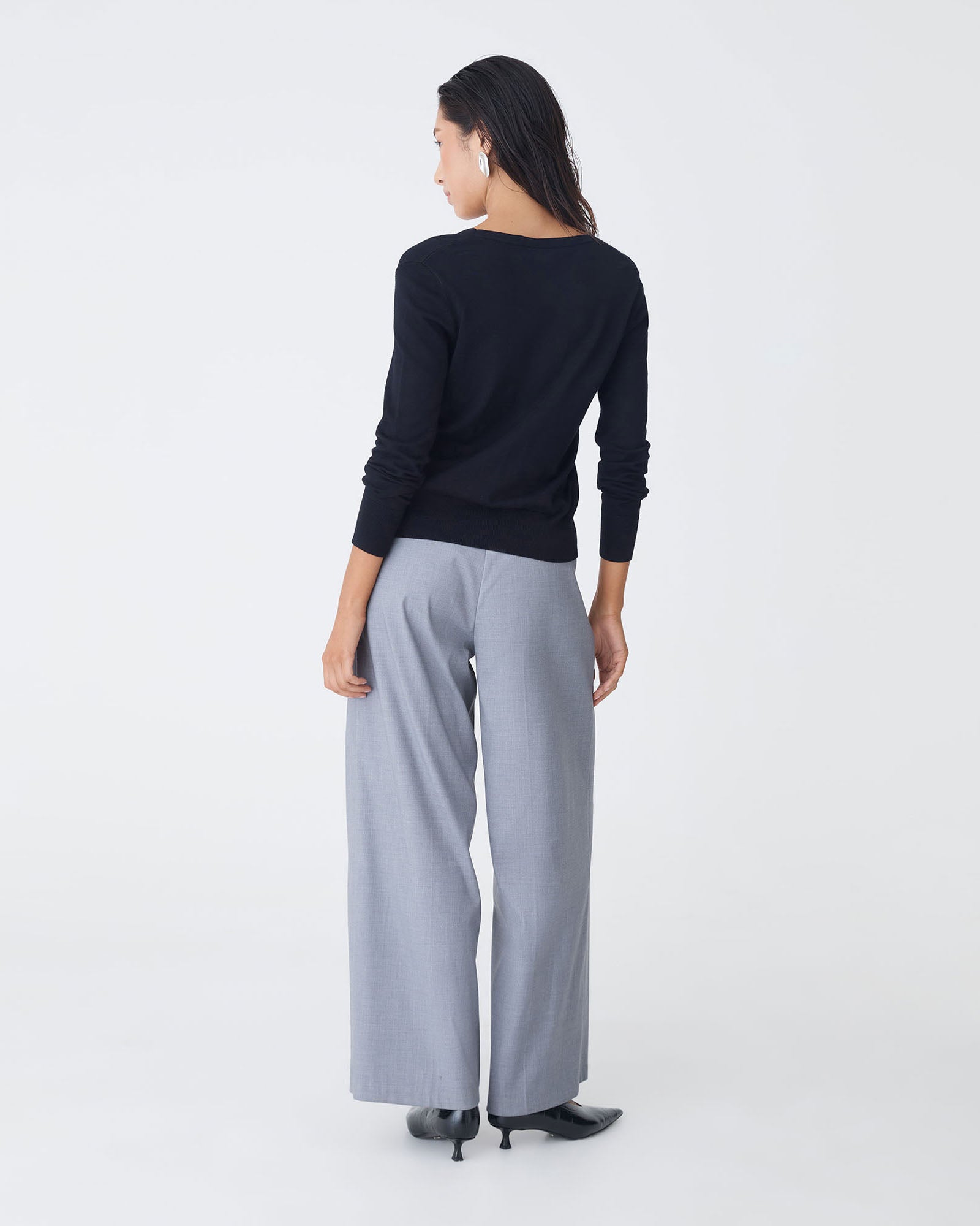 Nicolette V-Neck Knit Cardigan