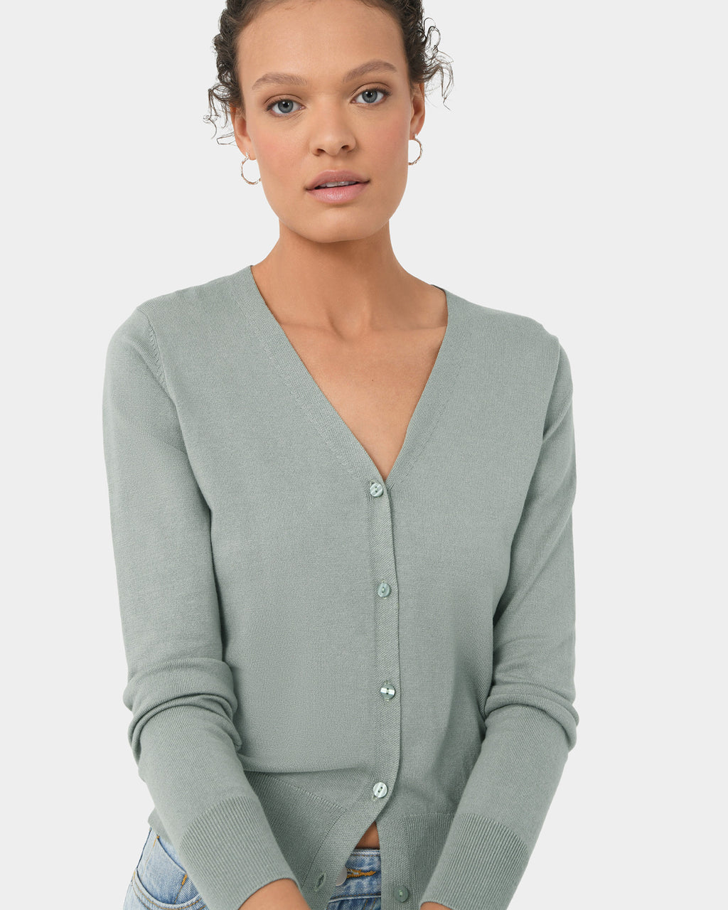 Nicolette V-Neck Knit Cardigan