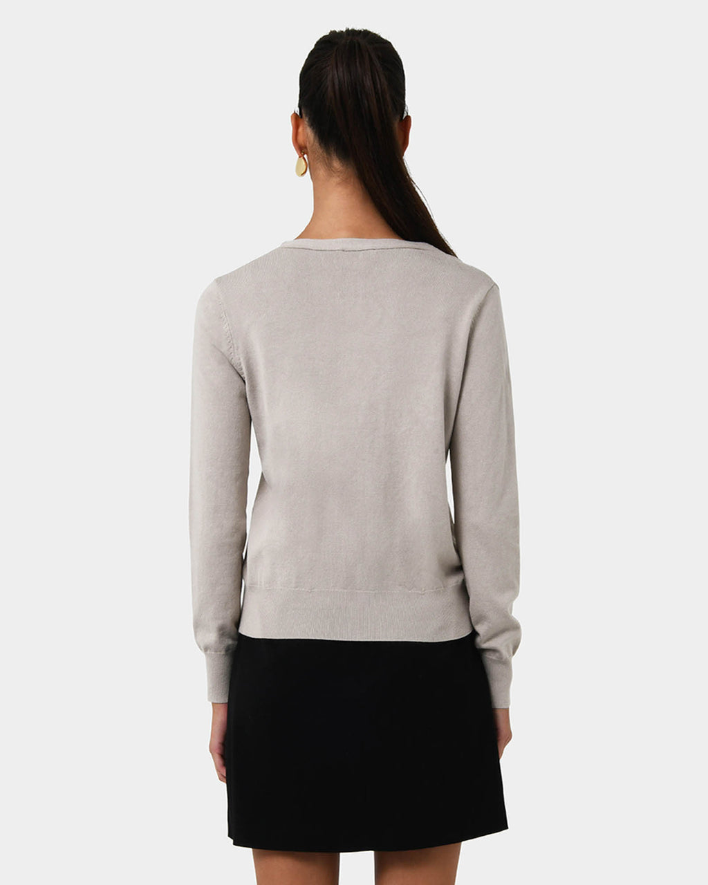 Nicolette V-Neck Knit Cardigan