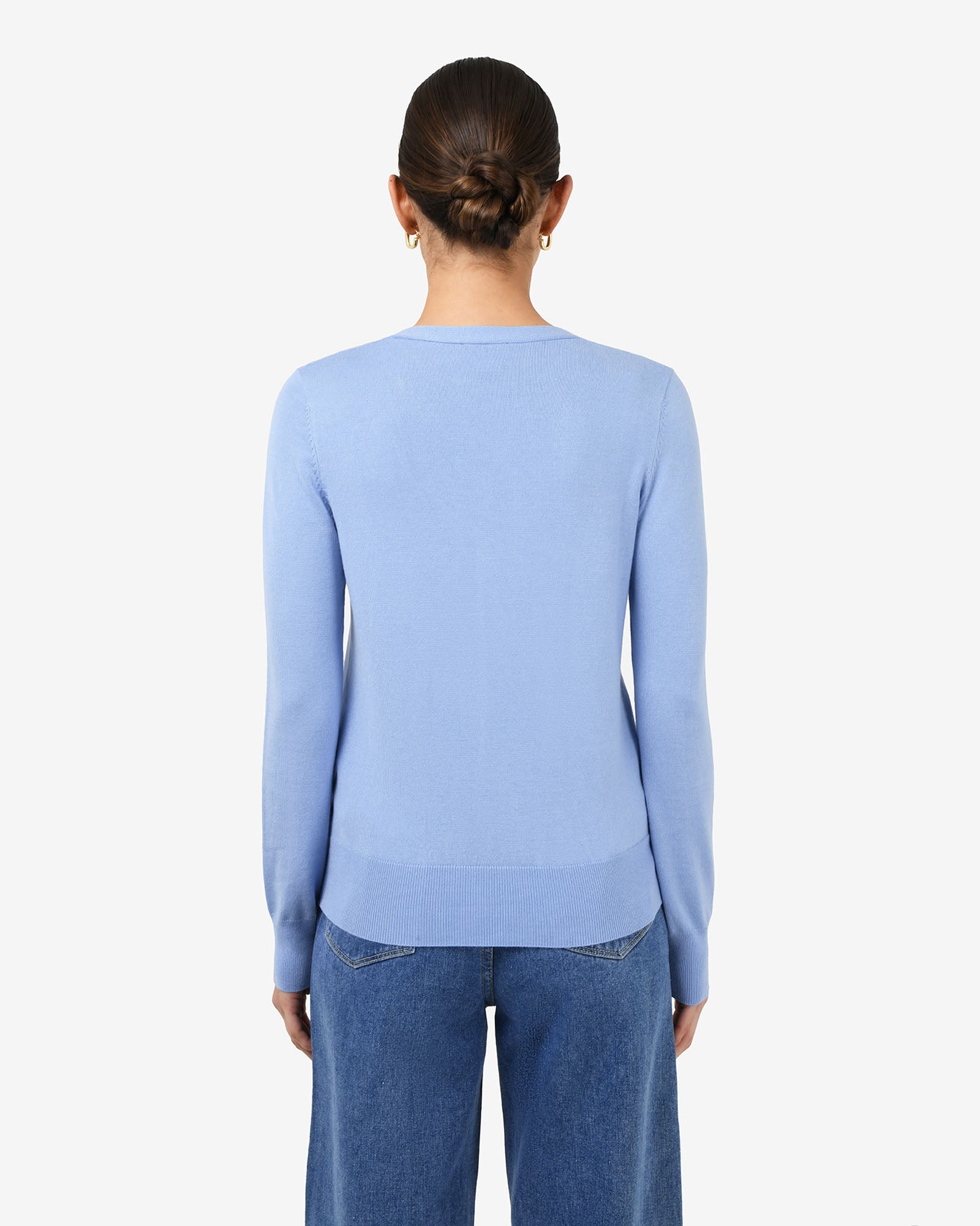 Nicolette V-Neck Knit Cardigan