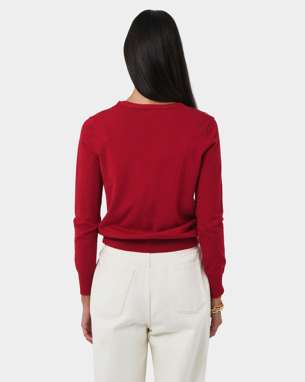 Nicolette V-Neck Knit Cardigan