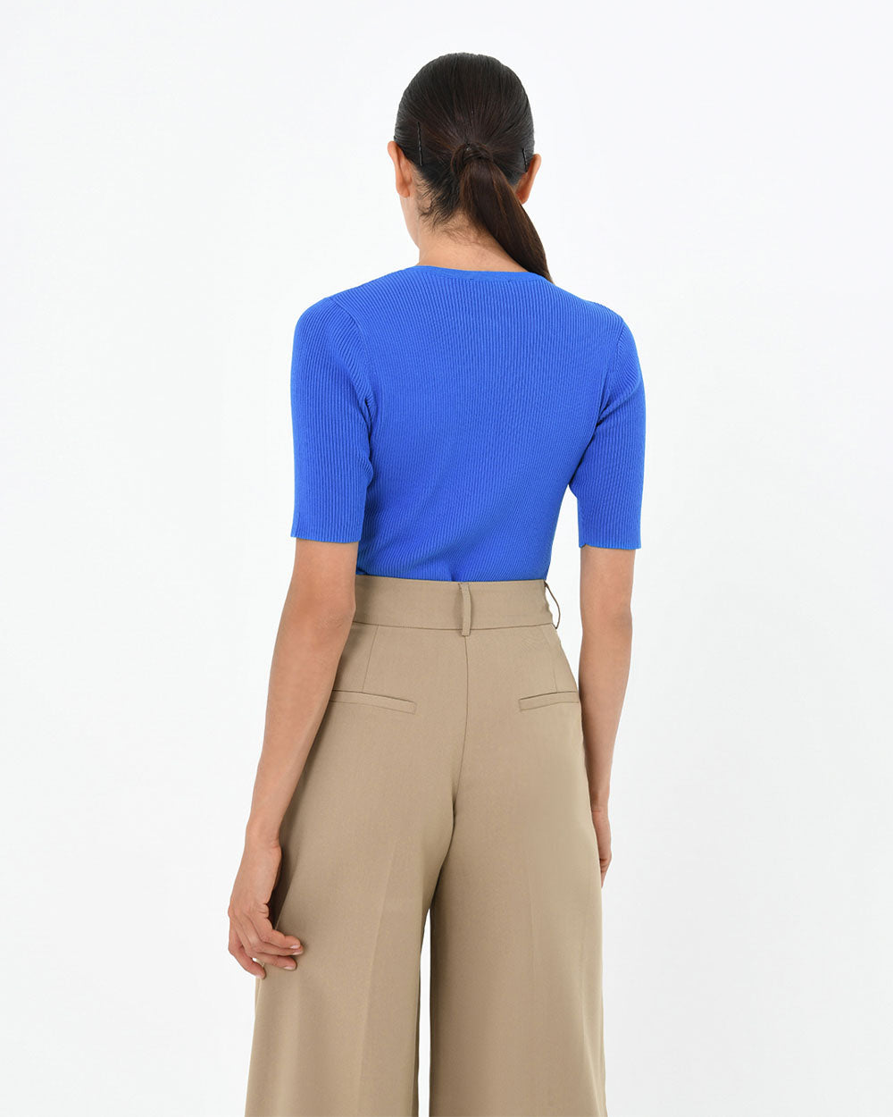 Yvette Button Detail Knit Top