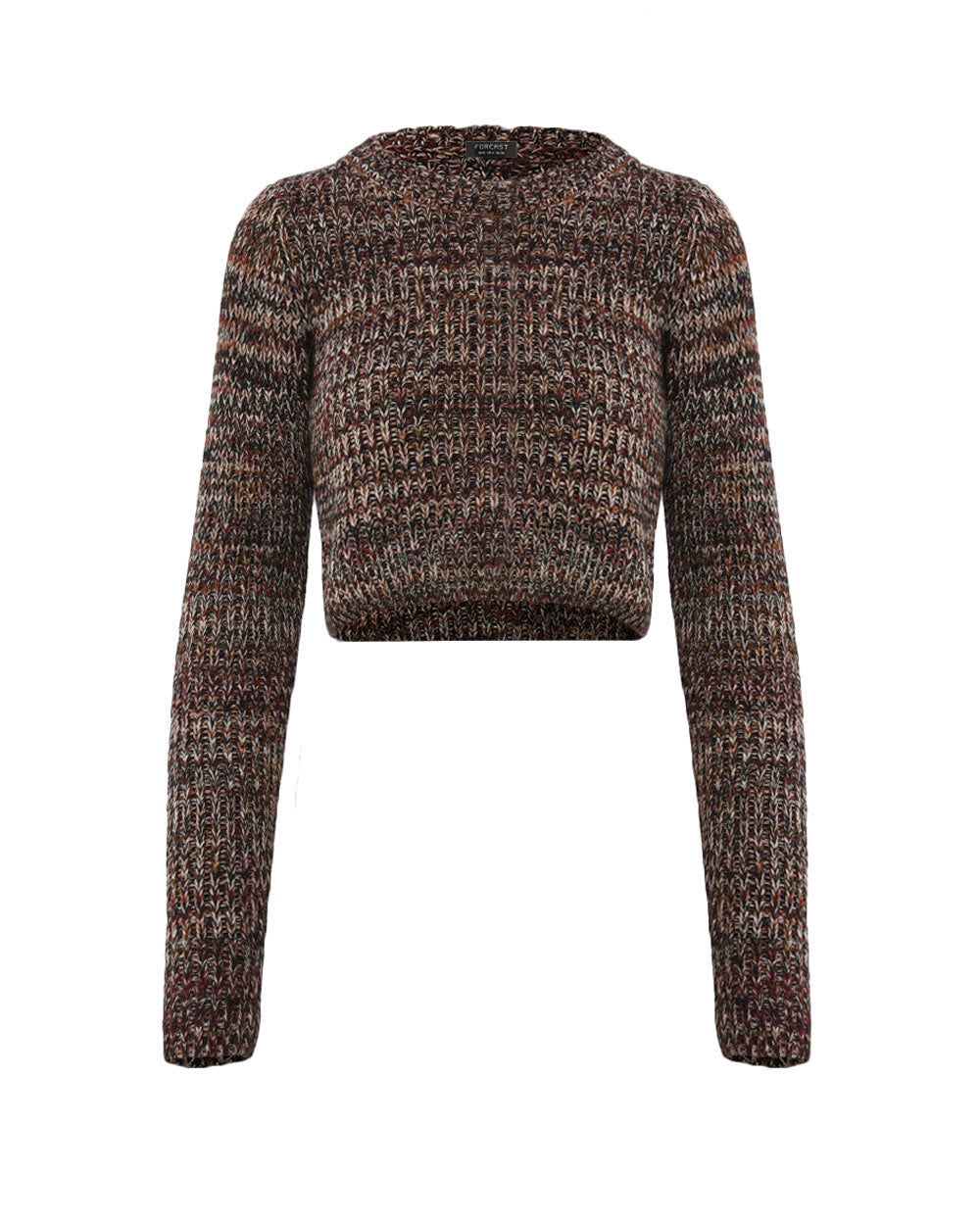Austin Mixed Yarn Crop Knit