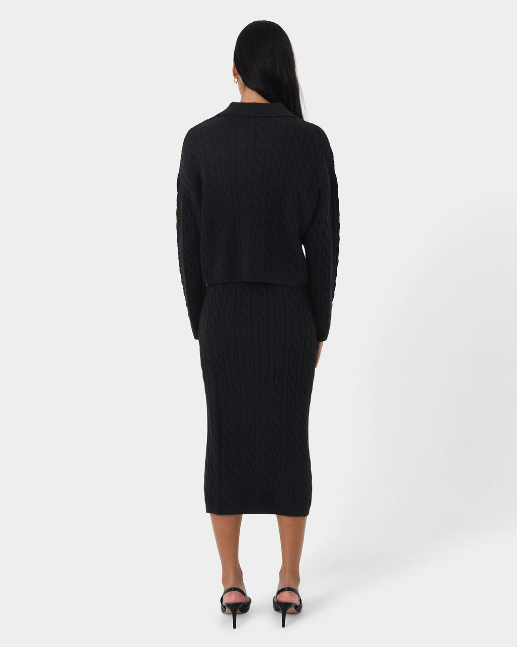Honesty Cable Crop Jumper