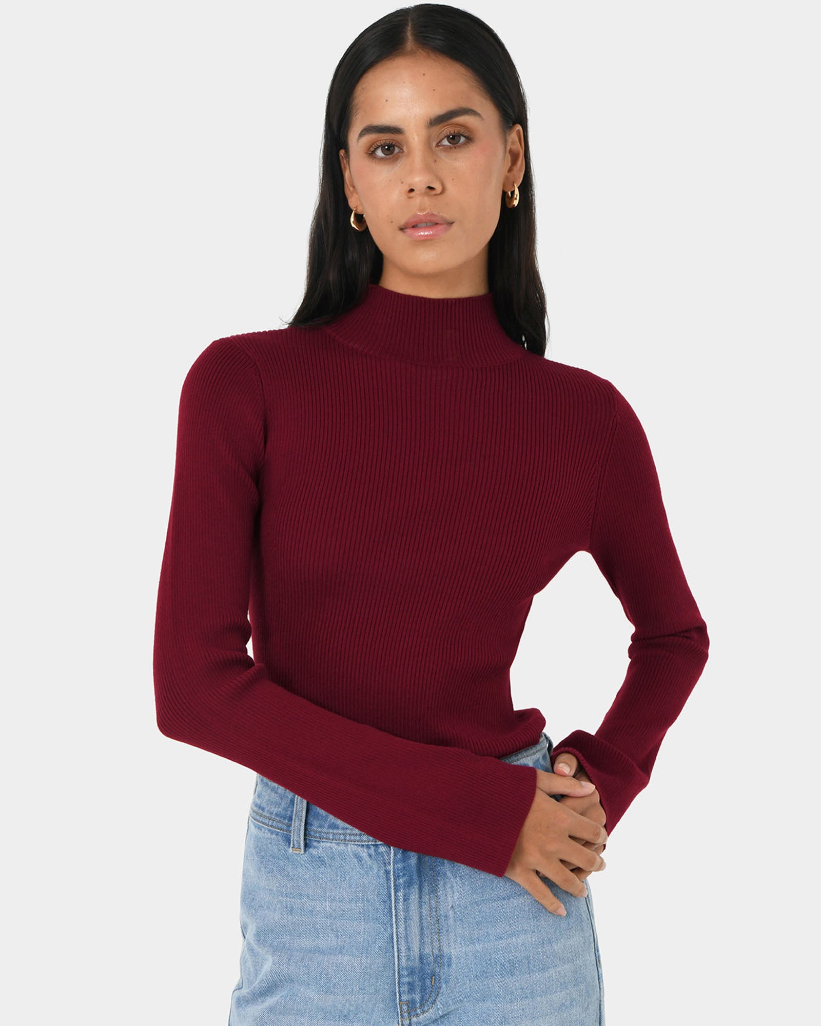 Rain High Neck Jumper