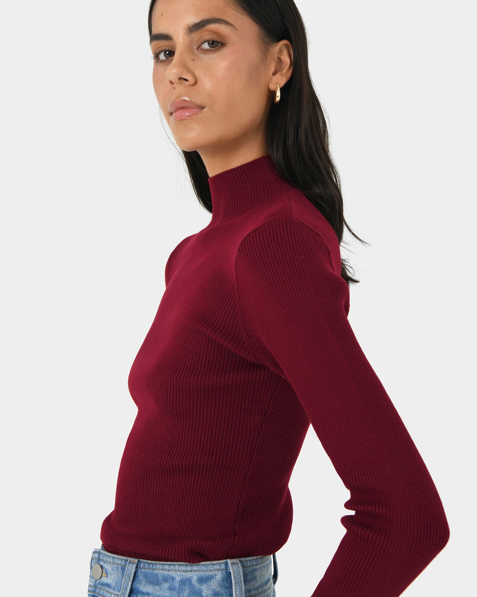 Rain High Neck Jumper