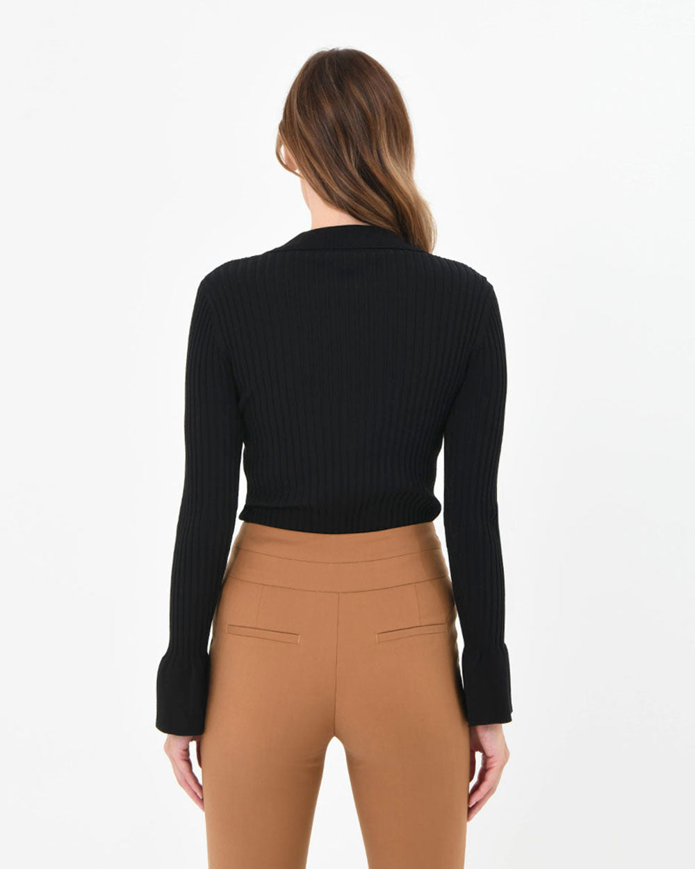 Anika Polo Knit Top