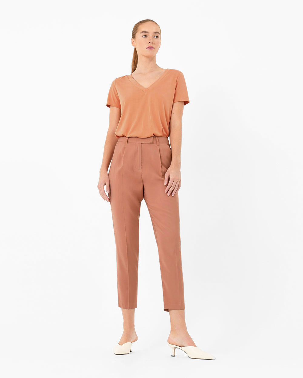 Ellen High Waist Trousers