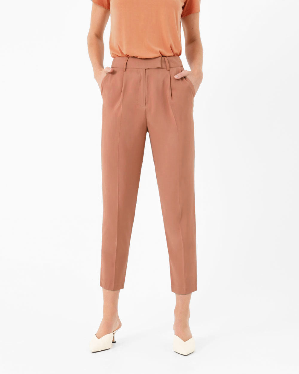 Ellen High Waist Trousers