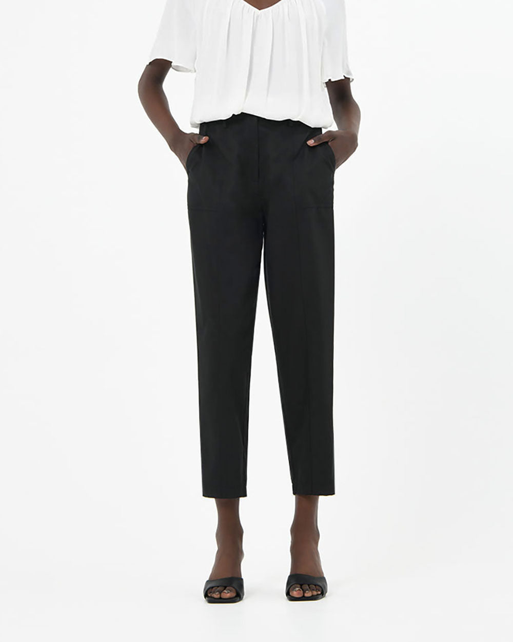 Camdyn High-Waist Trousers