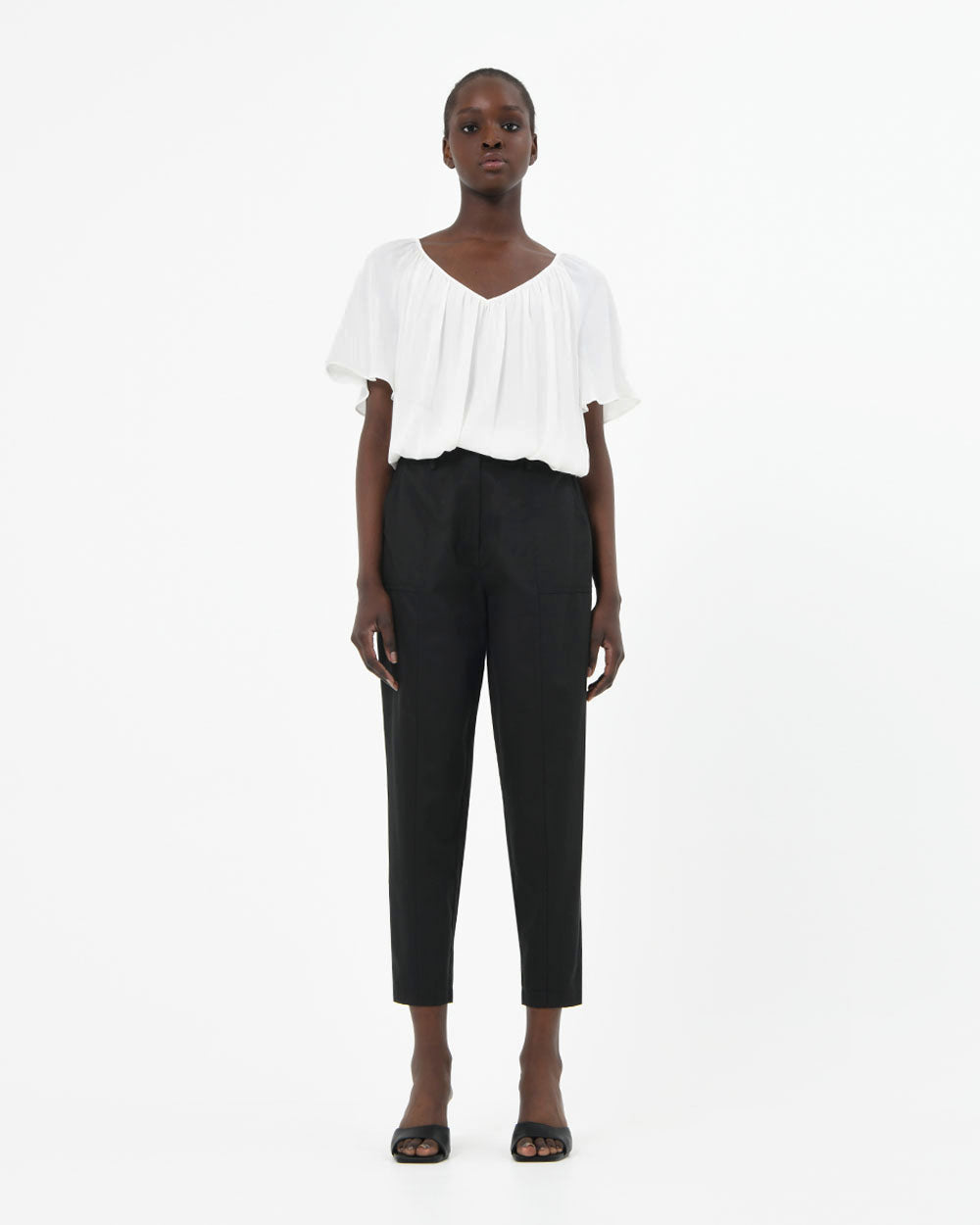 Camdyn High-Waist Trousers
