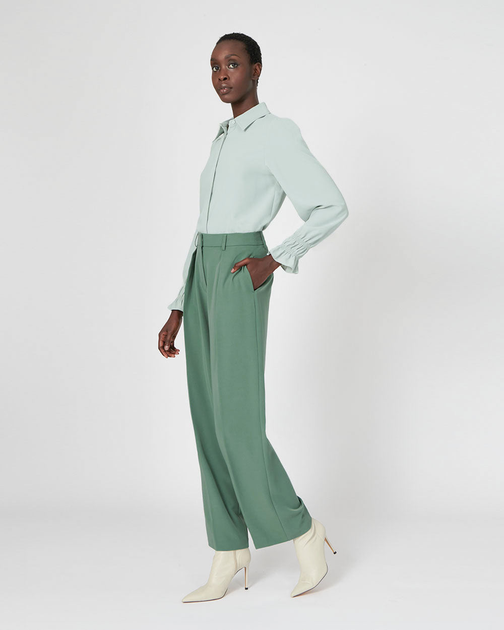 Rayleen High-Waisted Pants