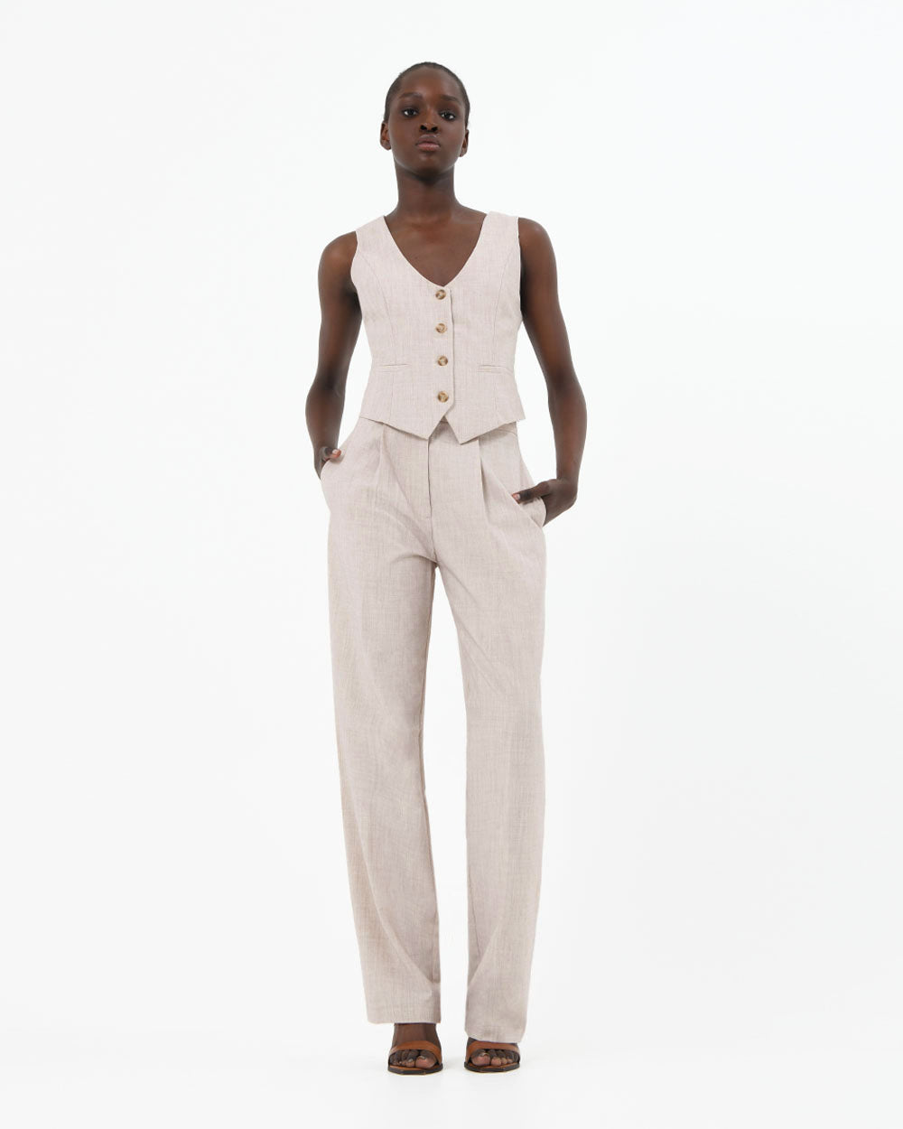 Clara Wide Legs Trousers