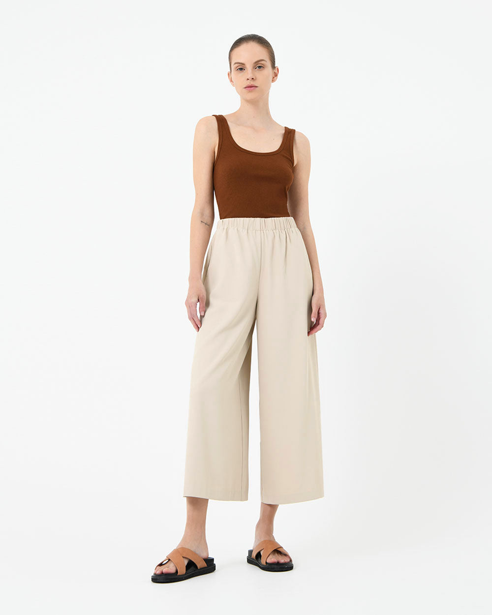 Dixie Cropped Palazzo Pants