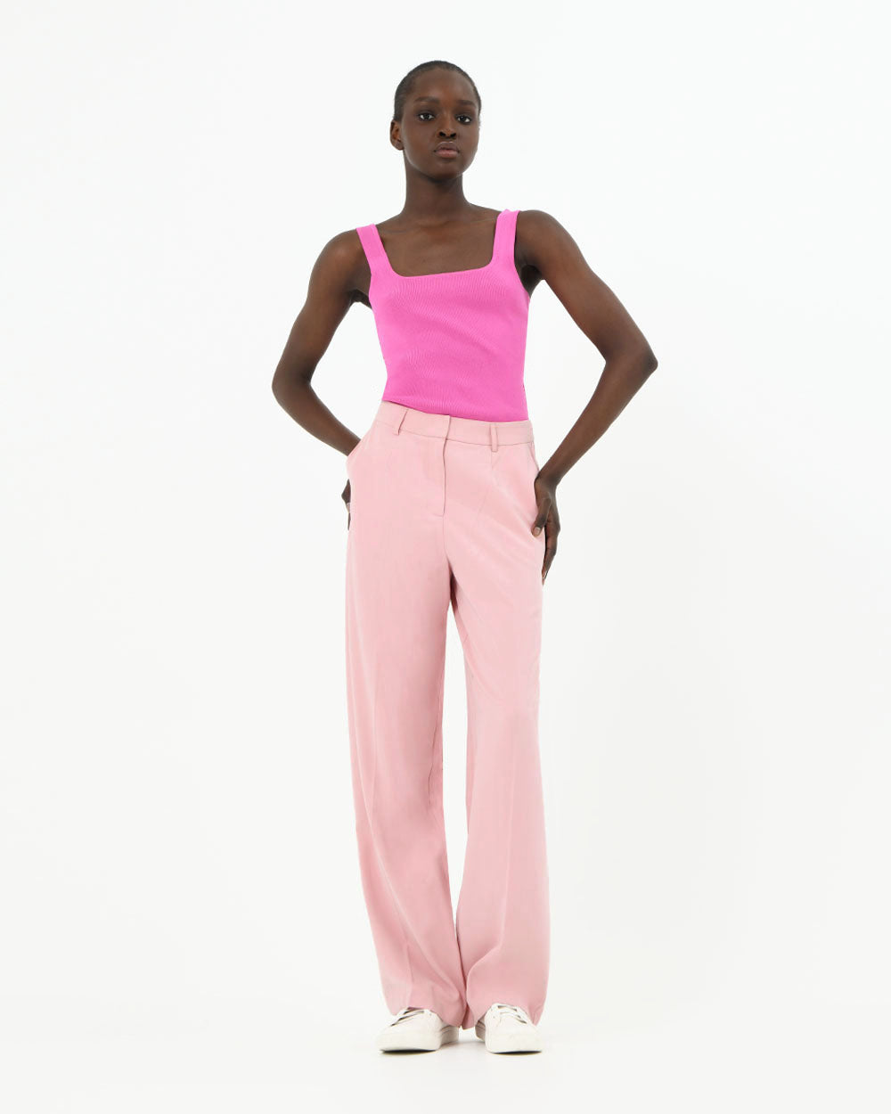 Jakie Wide-Leg Trousers