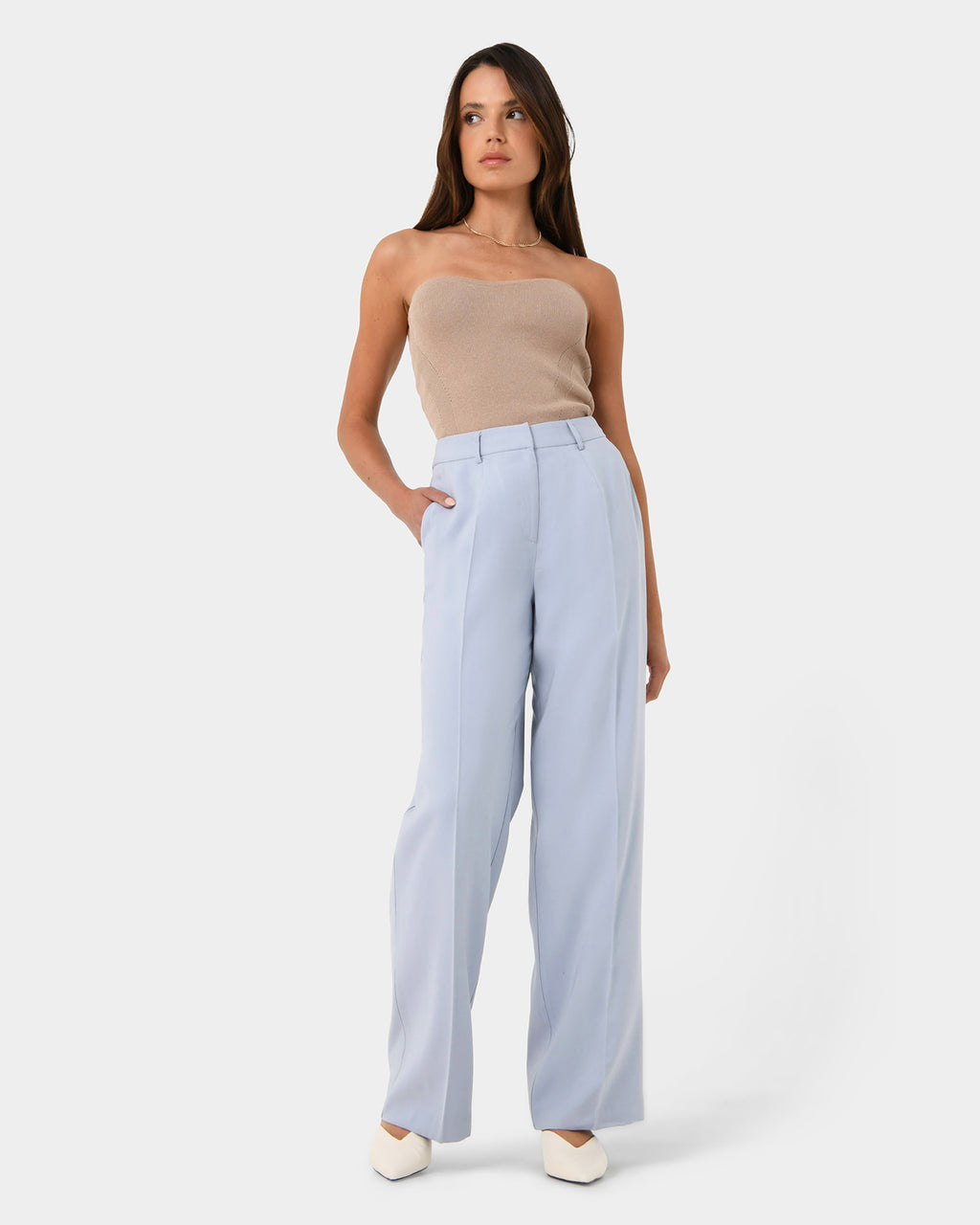 Jakie Wide-Leg Trousers
