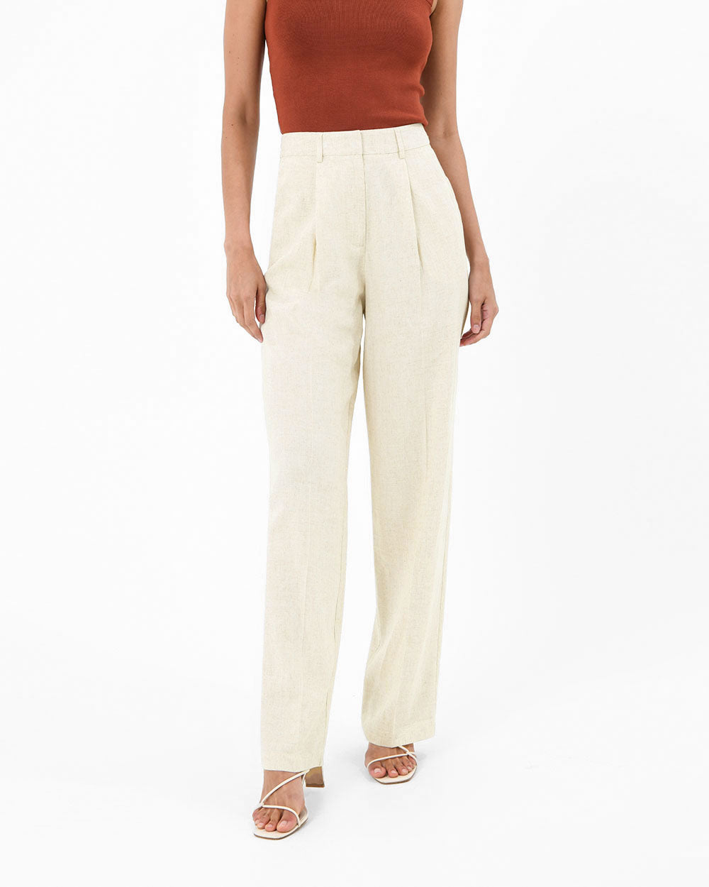 Lilit Linen Chambray Pant