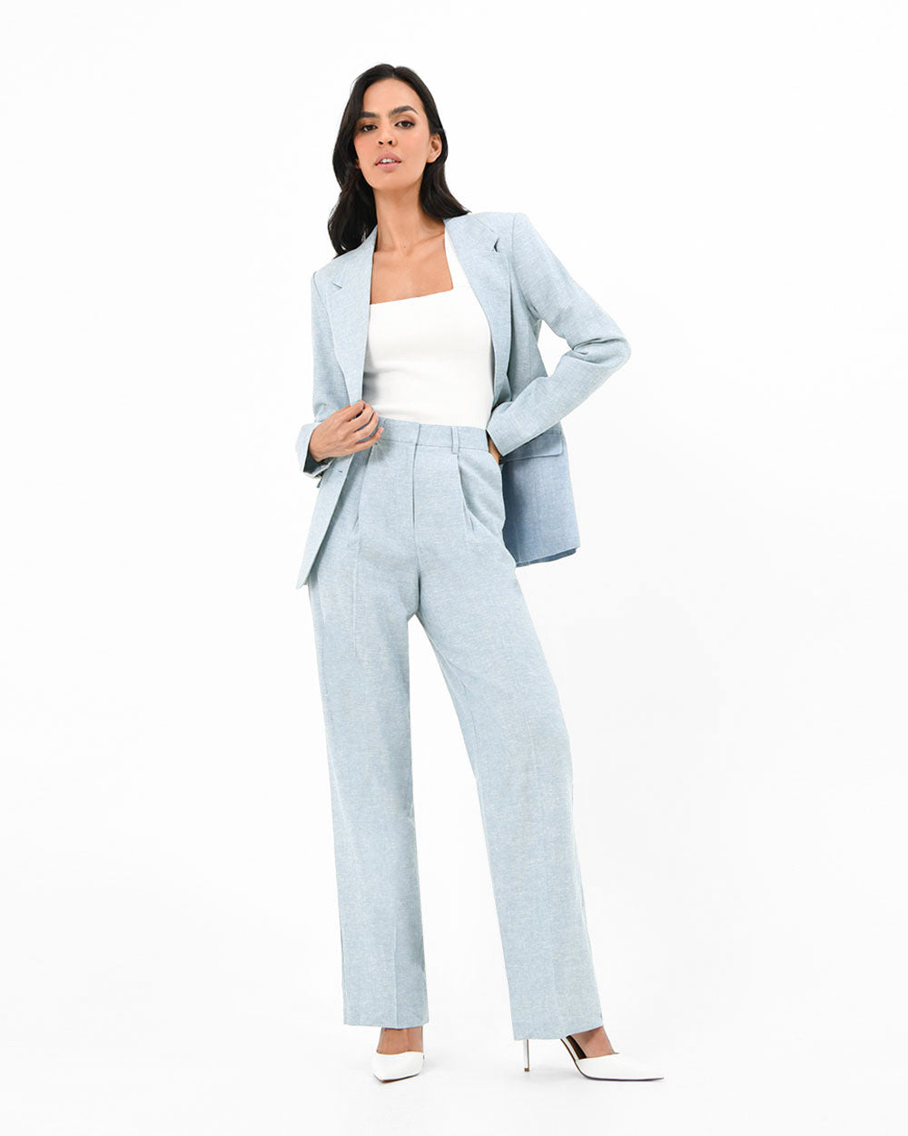 Lilit Linen Chambray Pant