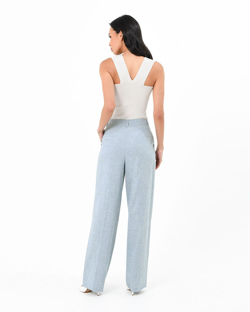 Lilit Linen Chambray Pant
