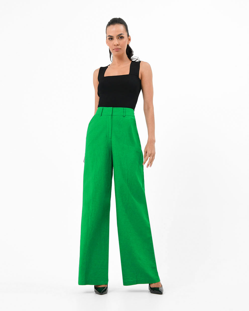 Annie Wide-Leg Trousers