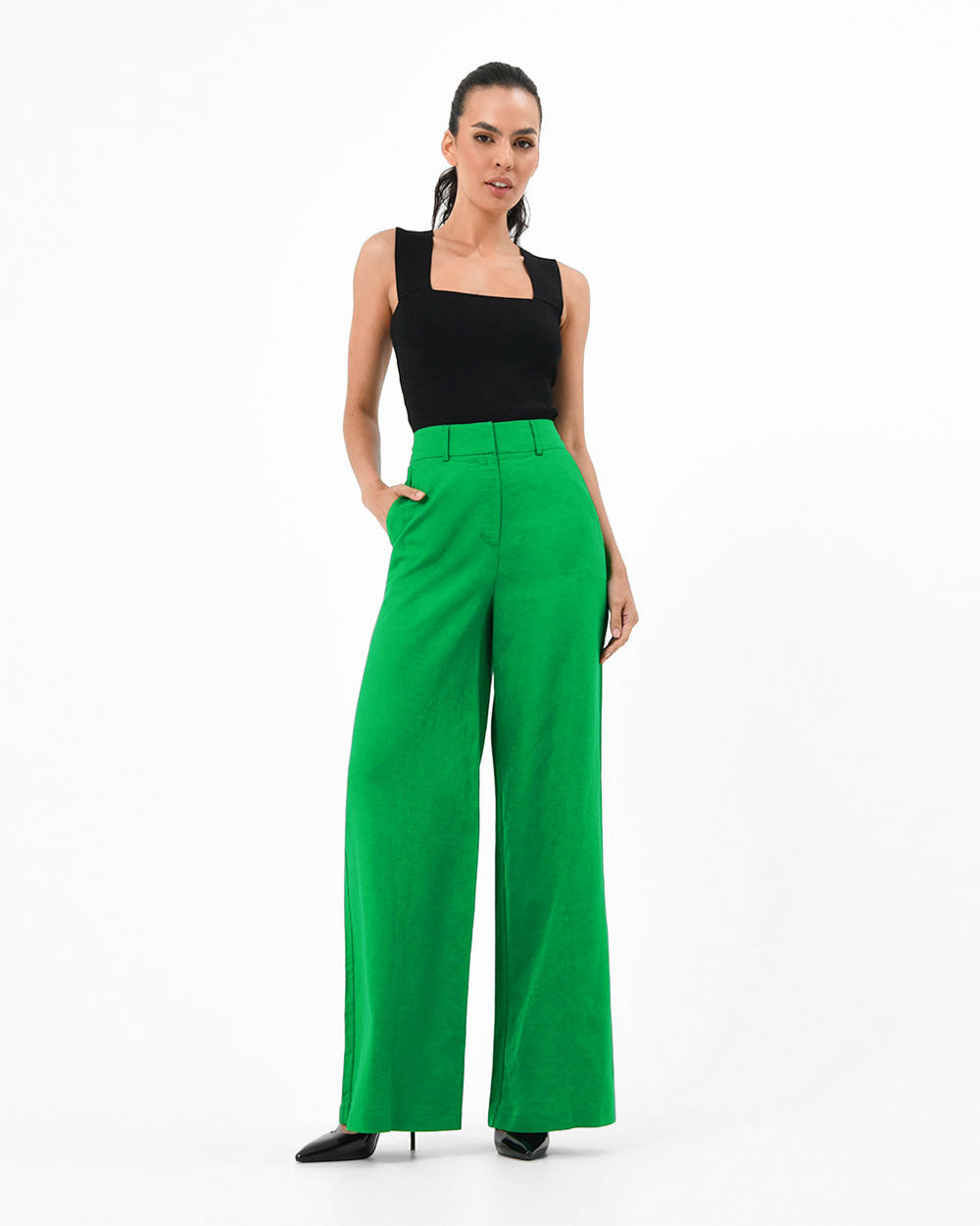 Annie Wide-Leg Trousers