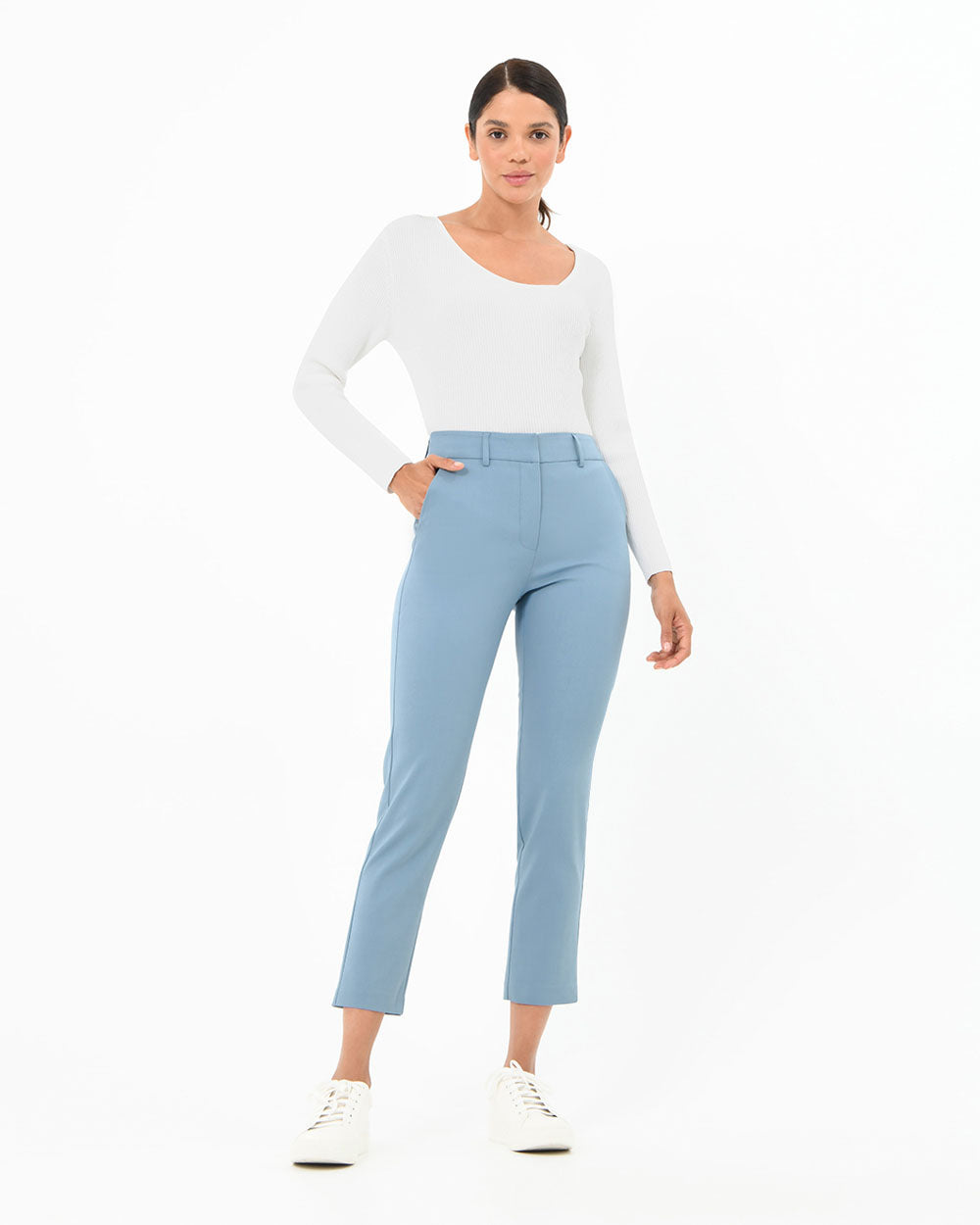 Safira High-Waist Trousers