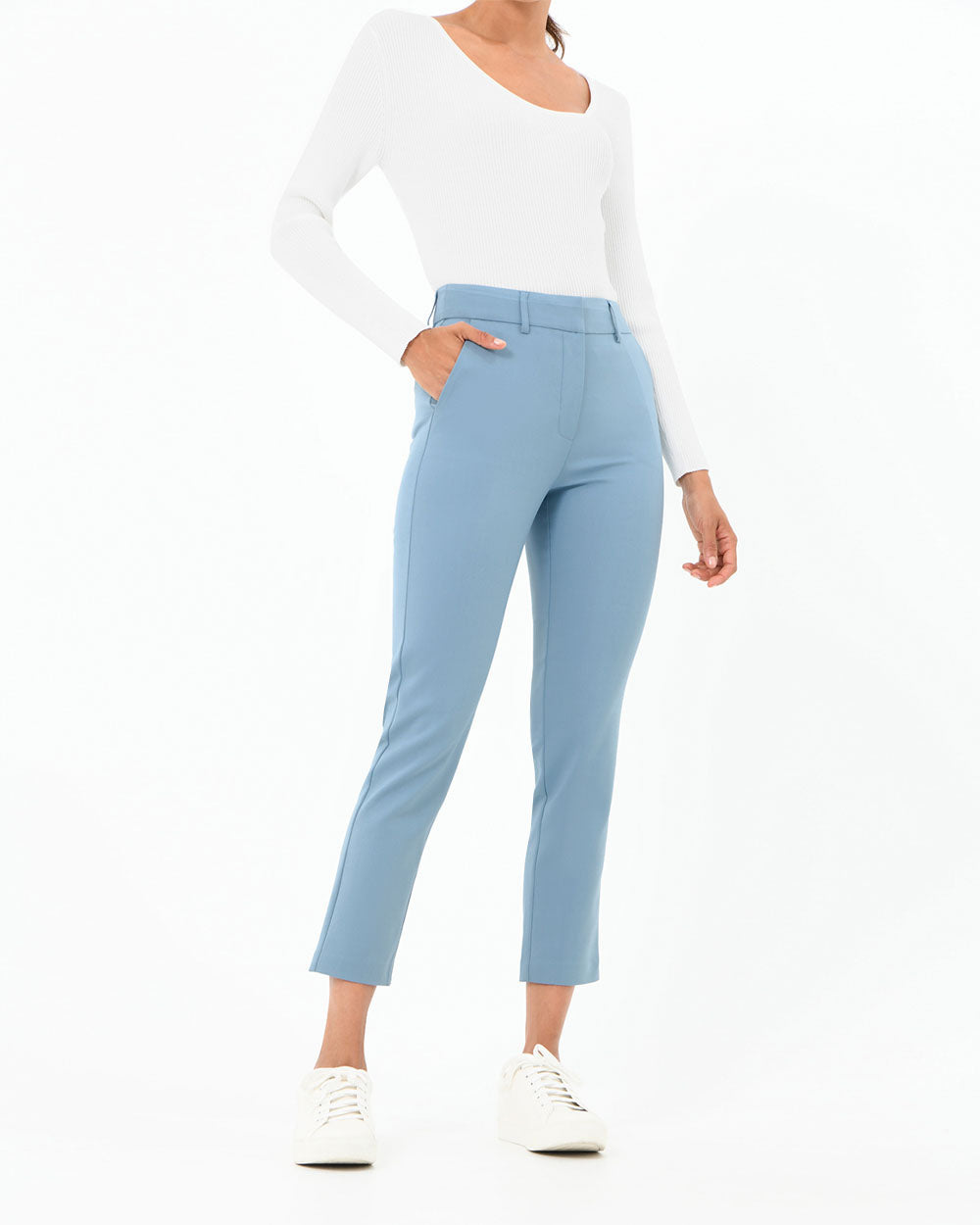 Safira High-Waist Trousers