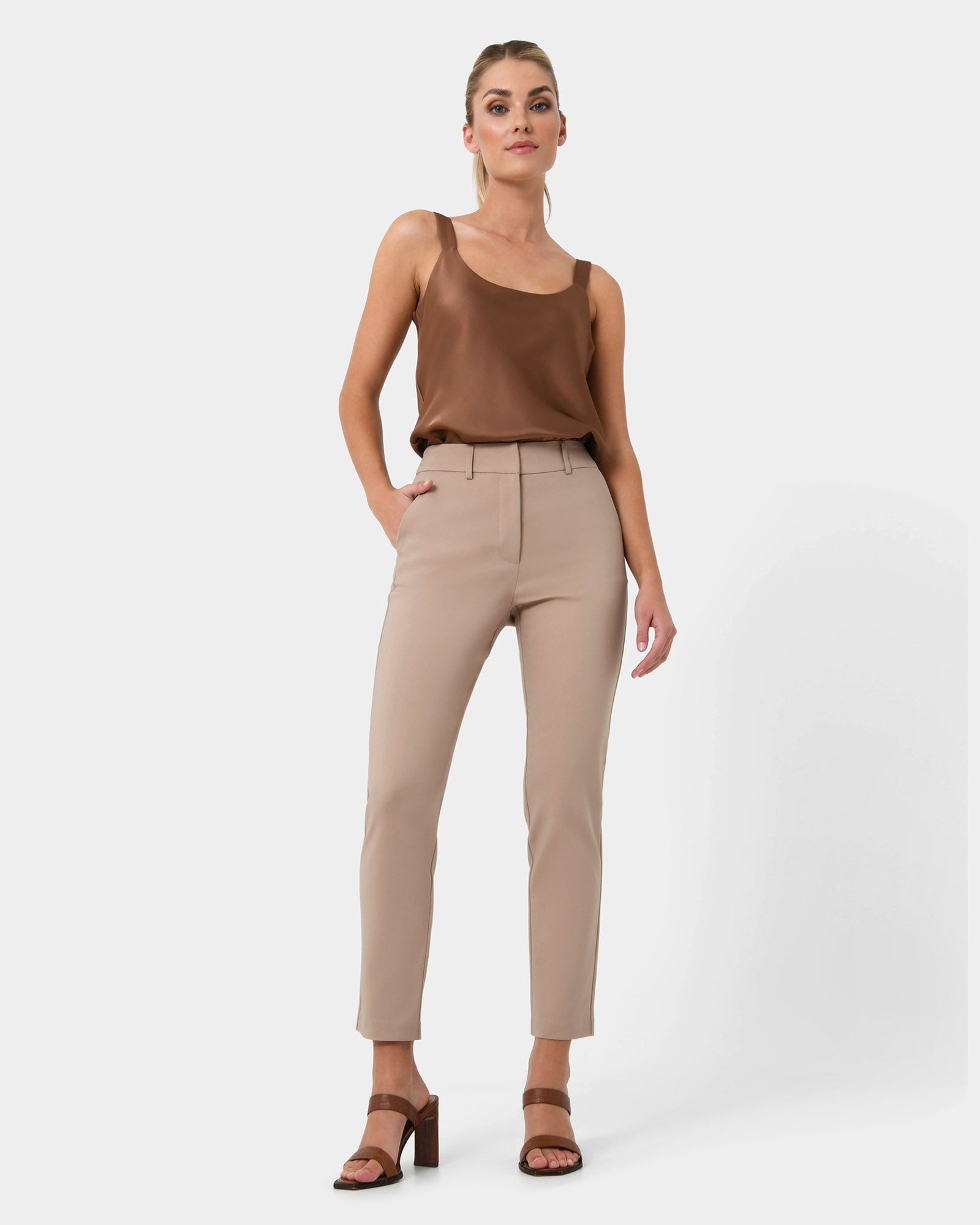 Safira High-Waist Trousers