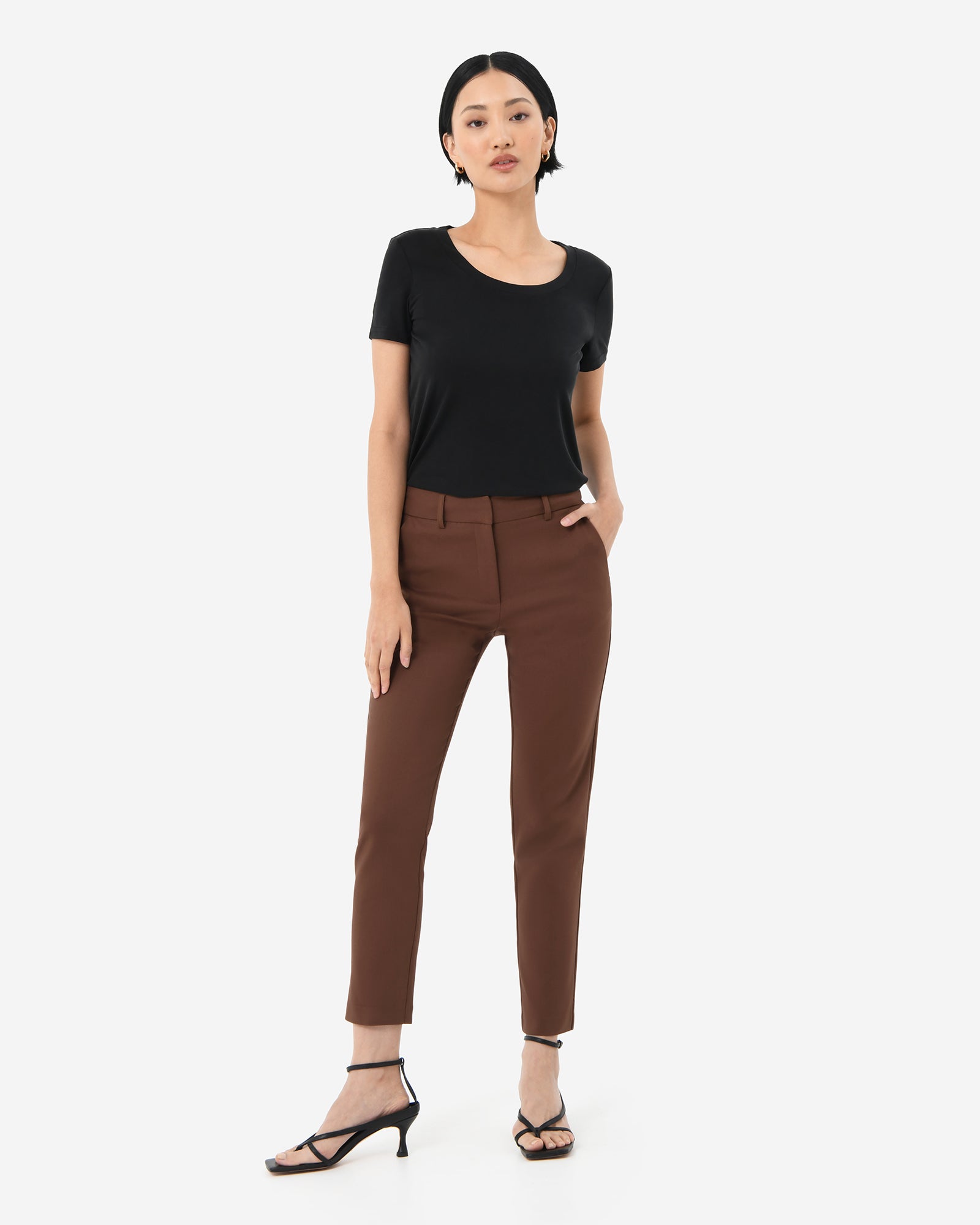 Safira High-Waist Trousers