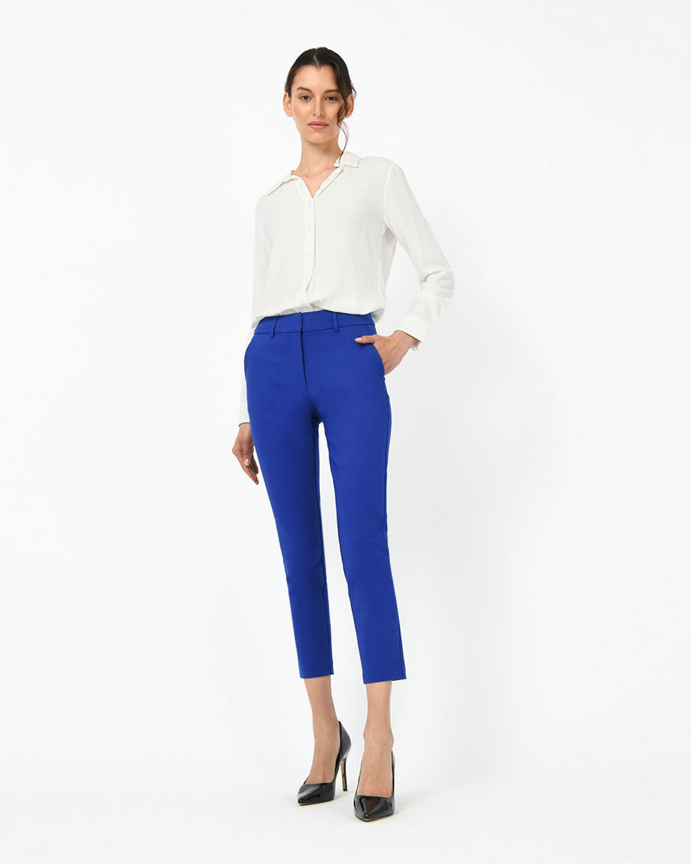Safira High-Waist Trousers