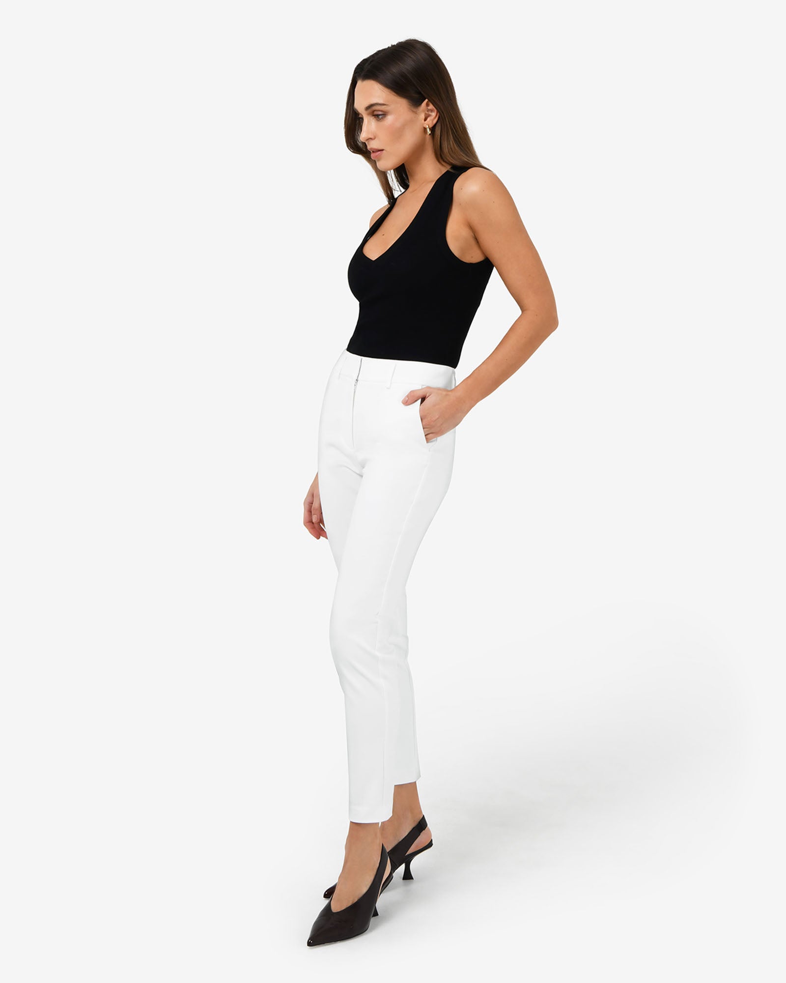 Safira High-Waist Trousers