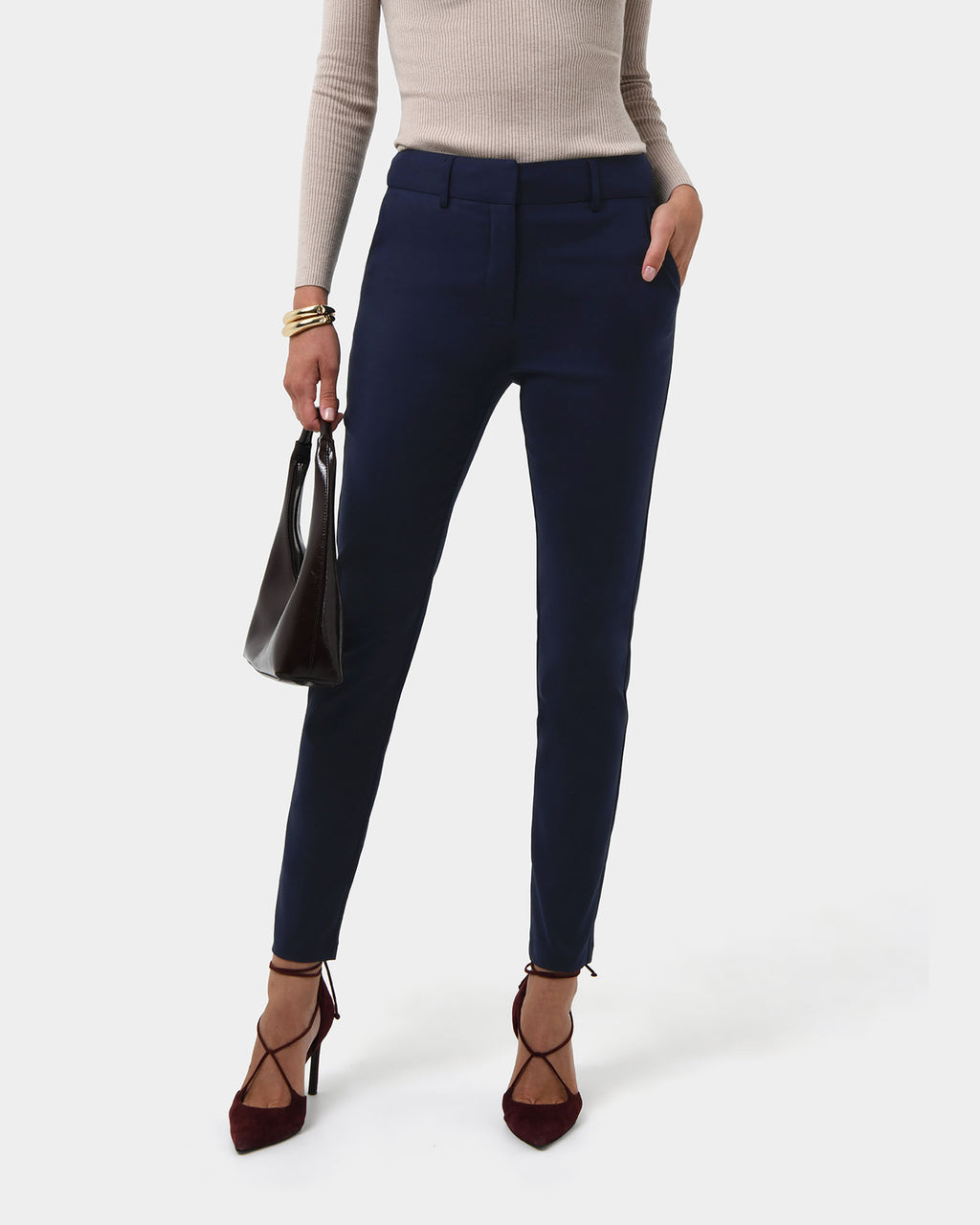 Safira High-Waist Trousers