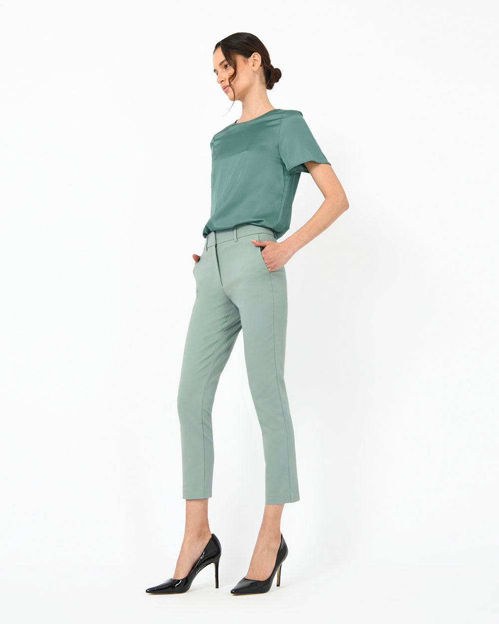 Safira High-Waist Trousers
