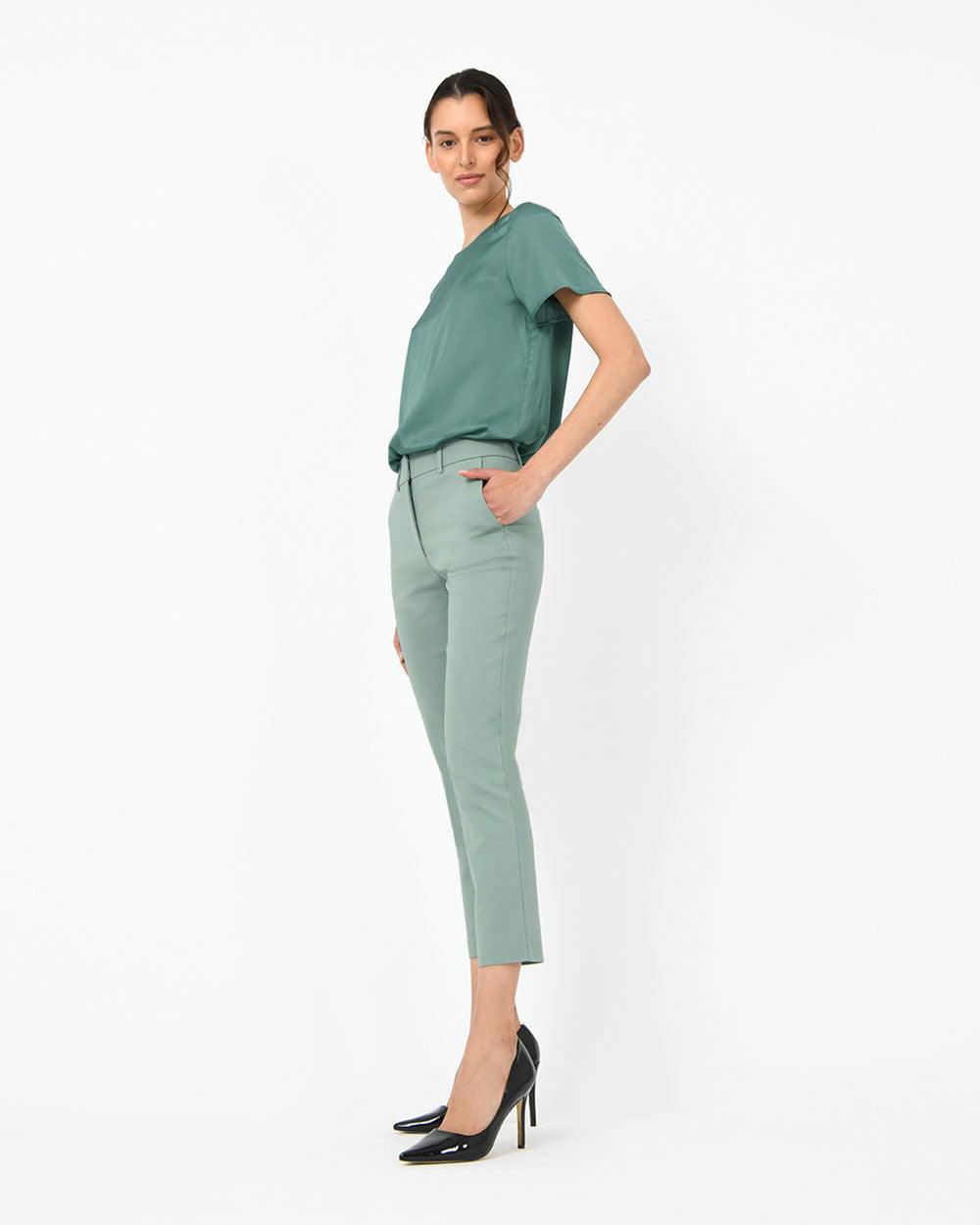 Safira High-Waist Trousers