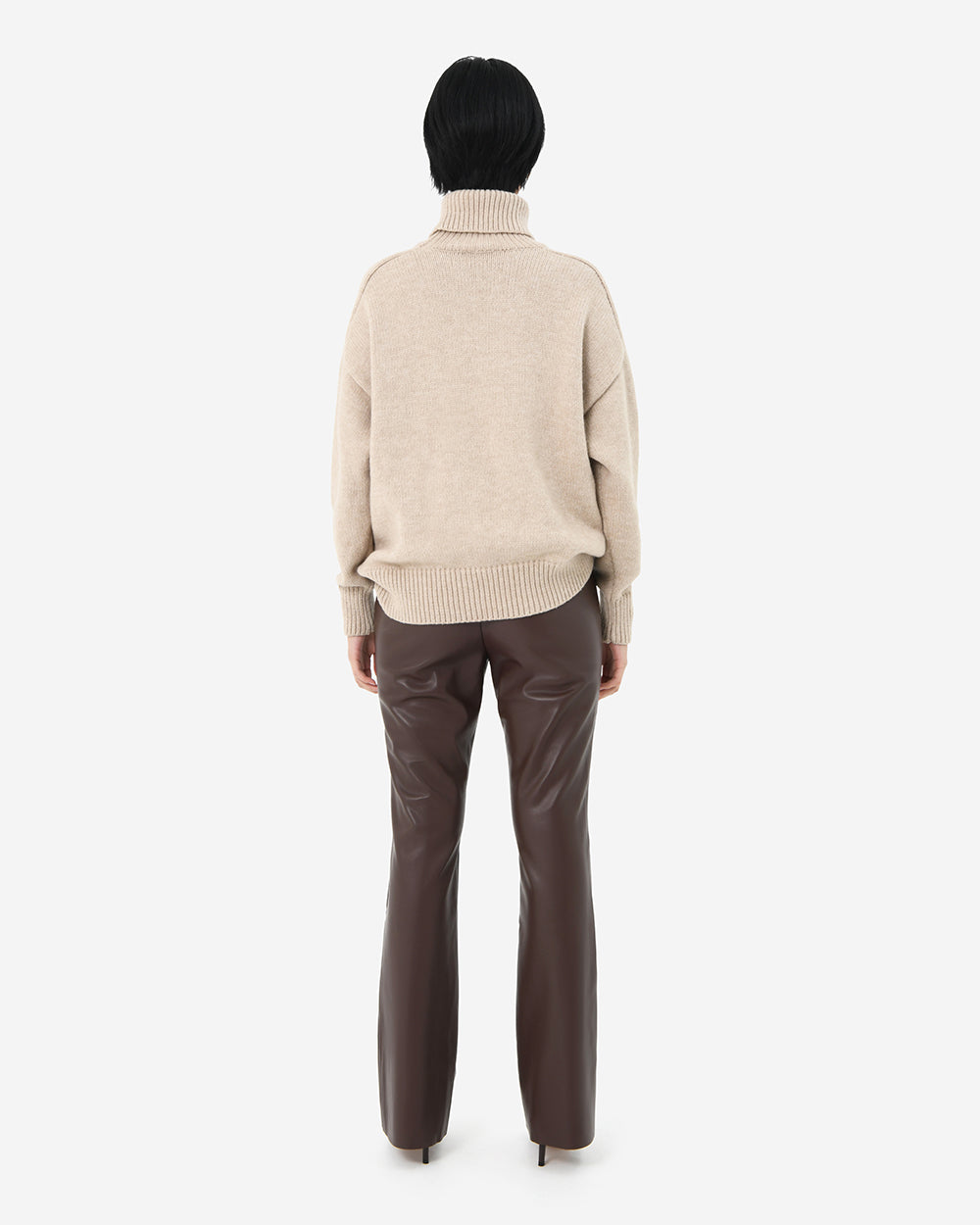 Racquel Faux Leather Pants