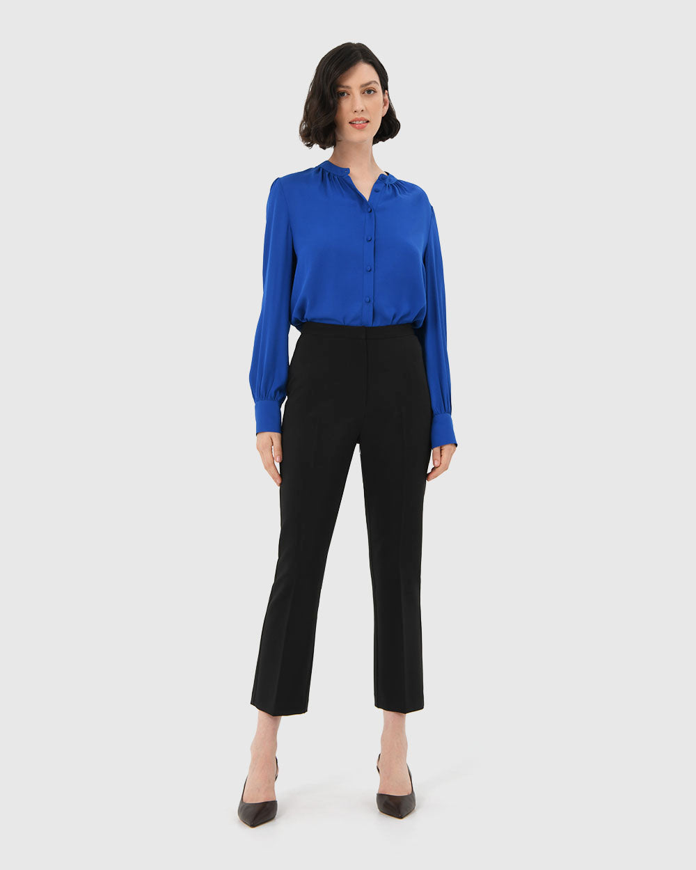 Noel Crop Flare Trousers