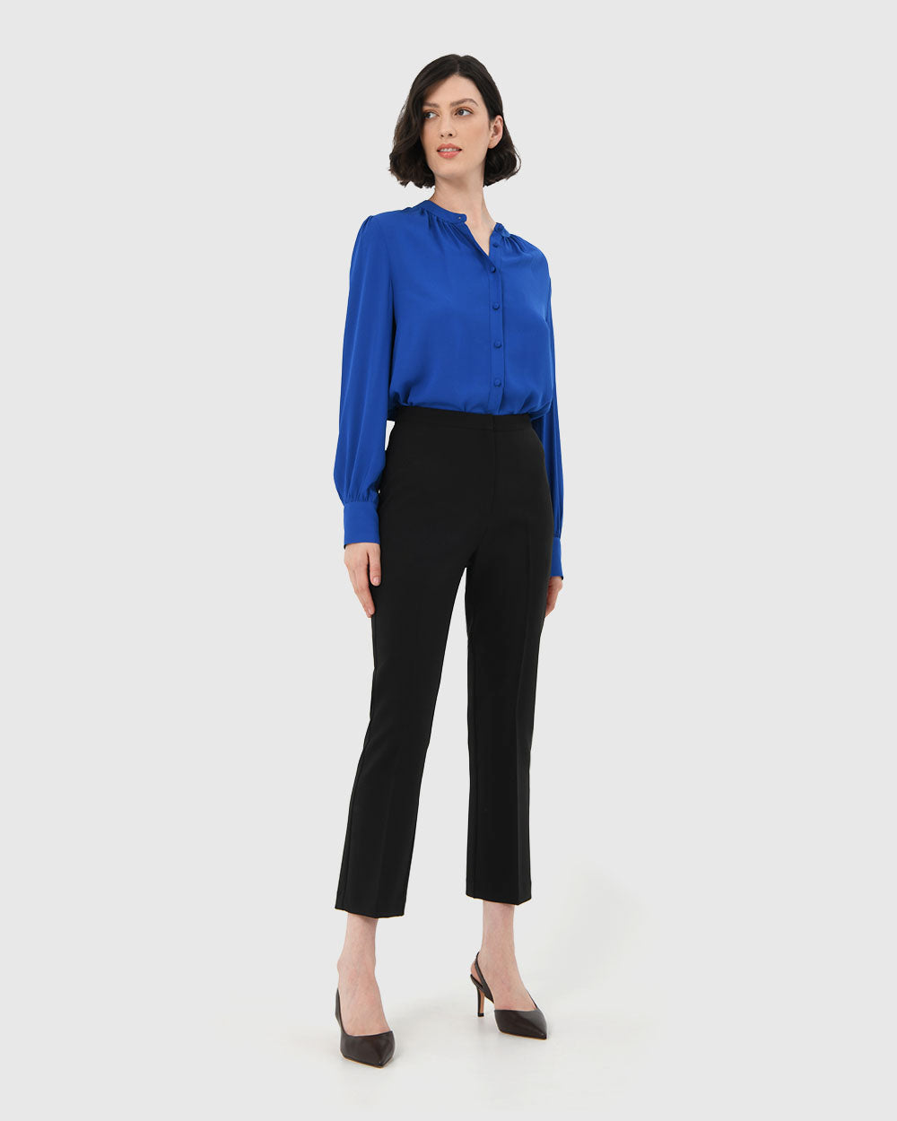 Noel Crop Flare Trousers