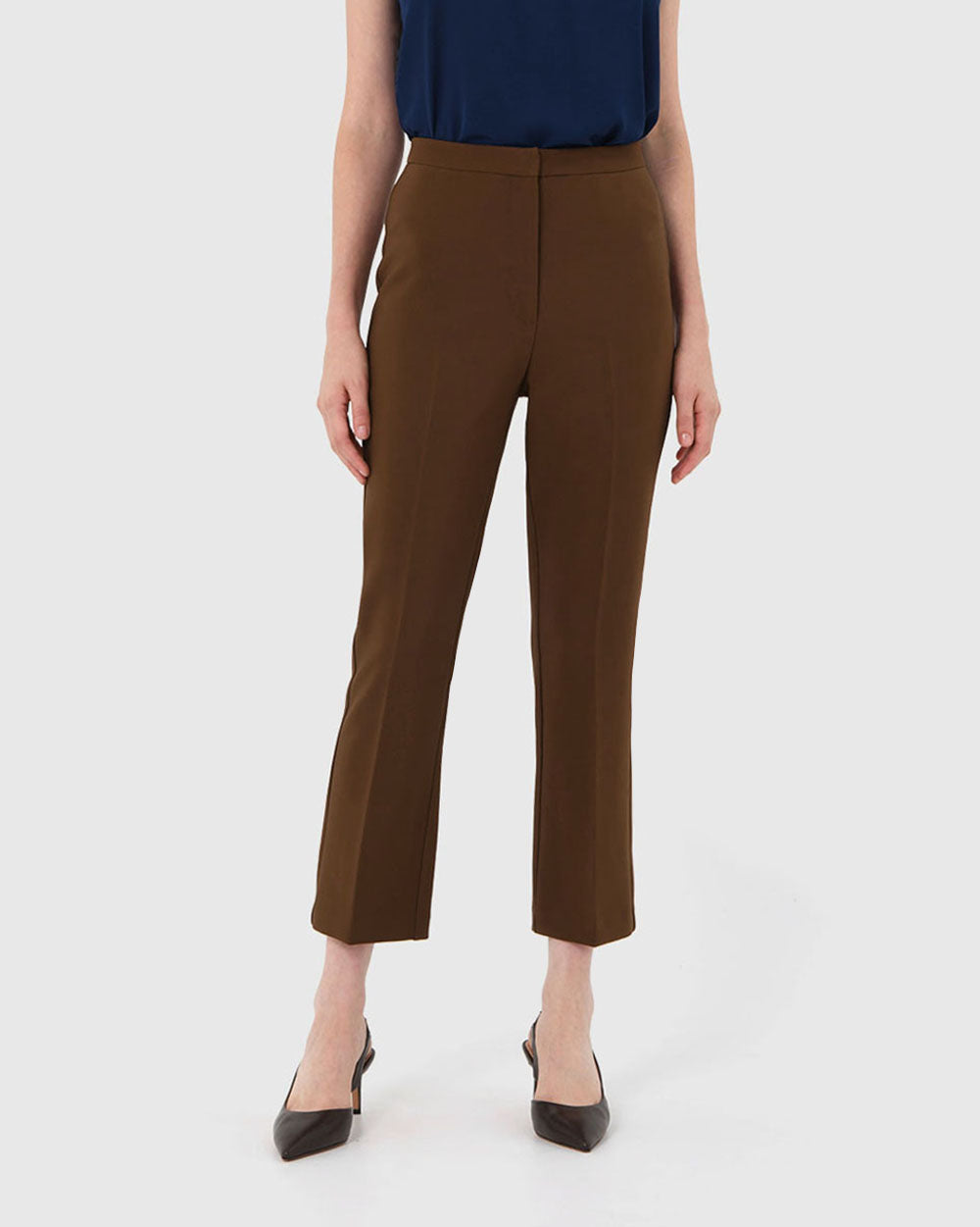 Noel Crop Flare Trousers